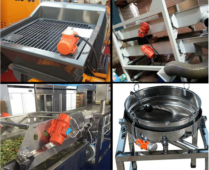 小型振動(dòng)電機(jī)適用于直線篩，直排篩等